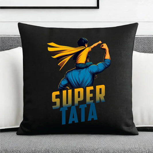 Super tata | Poduszka dekoracyjna dla taty DT38 - StoryCups.pl