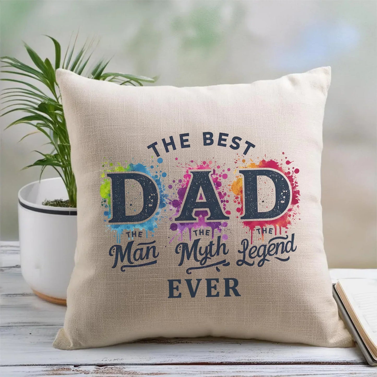 The best dad ever | Poduszka dla taty DT74 - StoryCups.pl