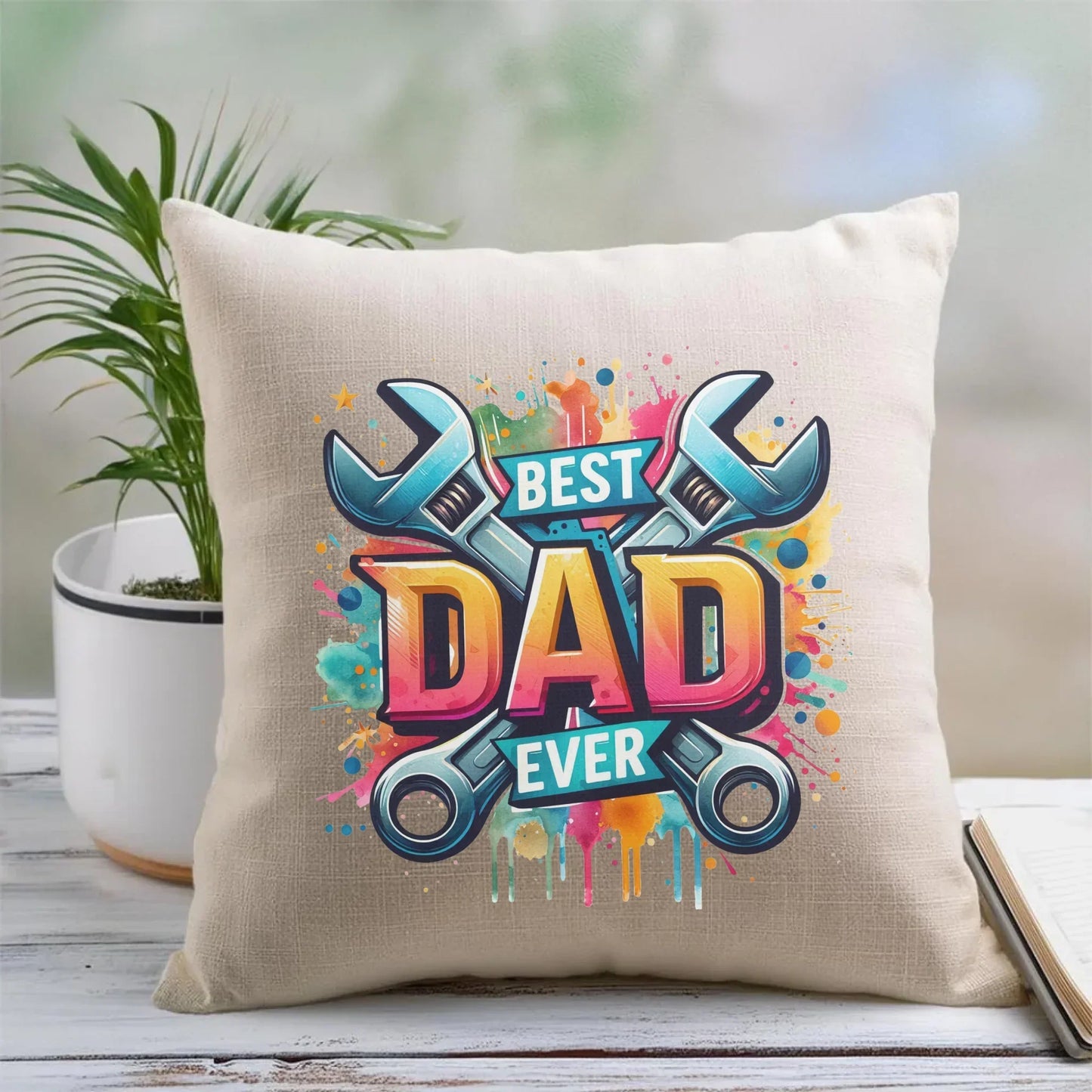 Best Dad Ever | Poduszka dla taty DT58 - StoryCups.pl