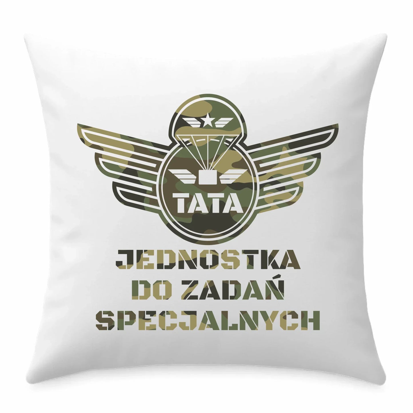 Tata jednostka do zadań specjalnych | Poduszka dla taty DT42 - StoryCups.pl
