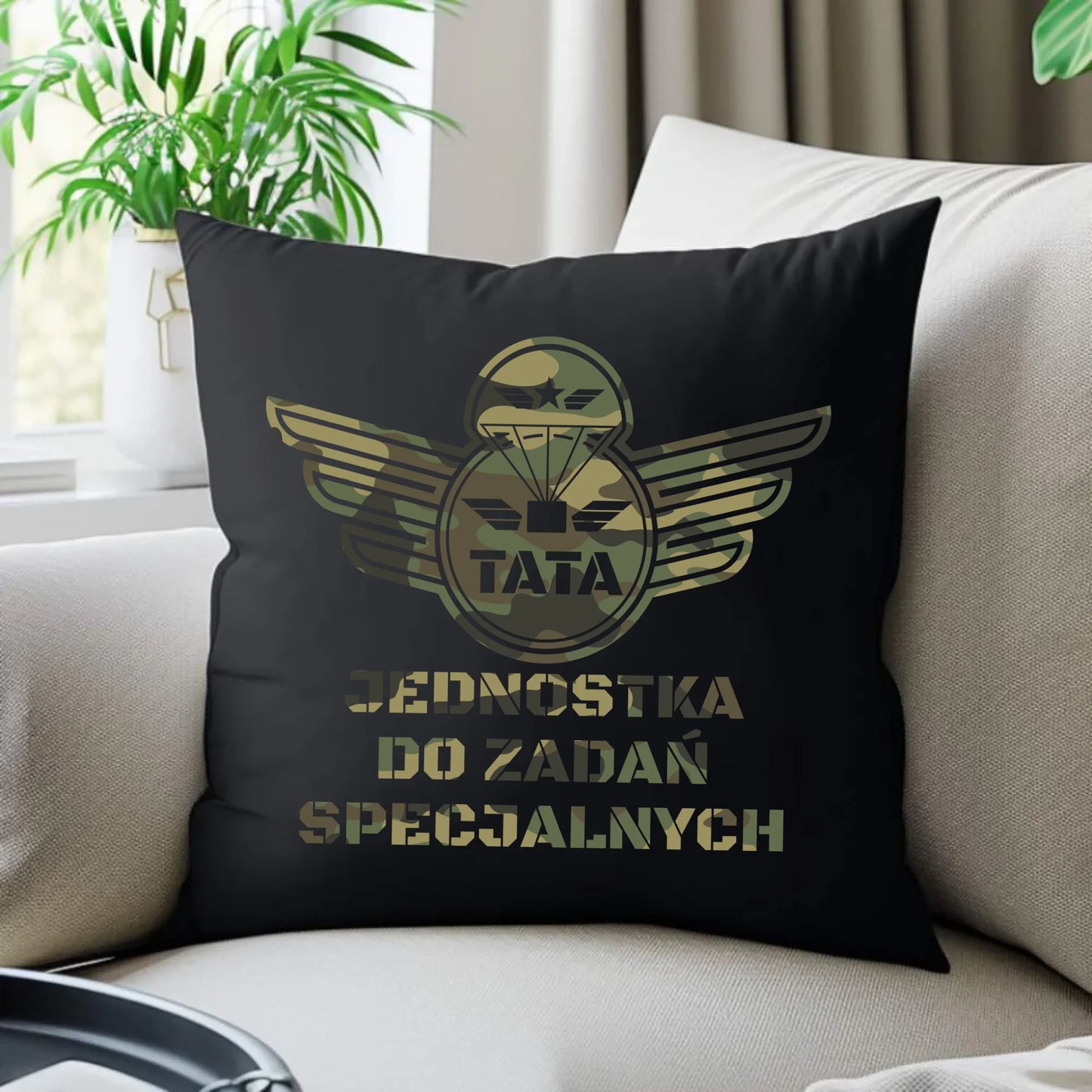 Prezent dla taty, na święta, na Dzień Ojca, urodziny - duża poduszka dekoracyjna