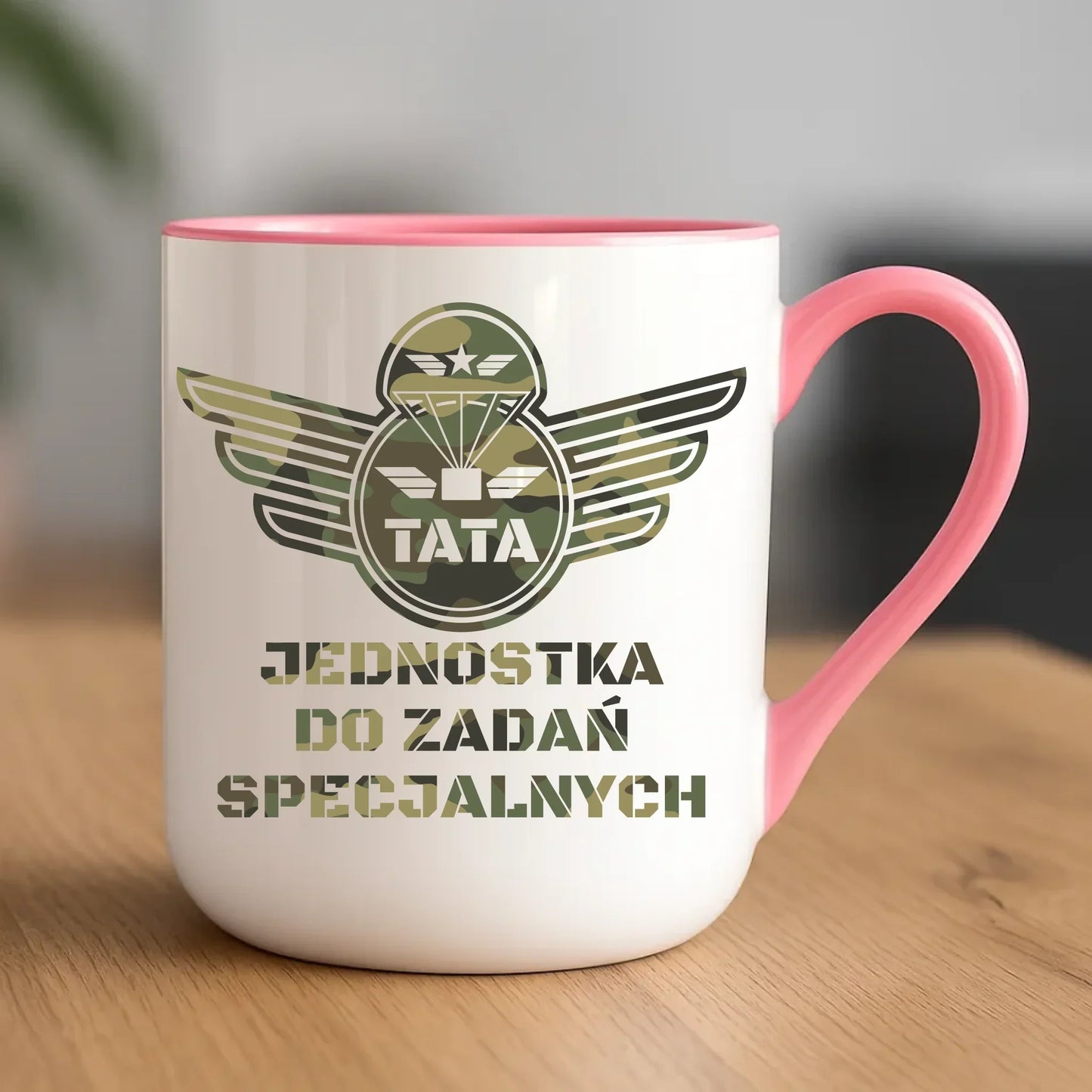 Tata jednostka do zadań specjalnych | Kubek elegant dla taty DT42 - StoryCups.pl