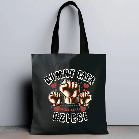 Dumny tata kochających dzieci | Torba dla taty DT44 - StoryCups.pl