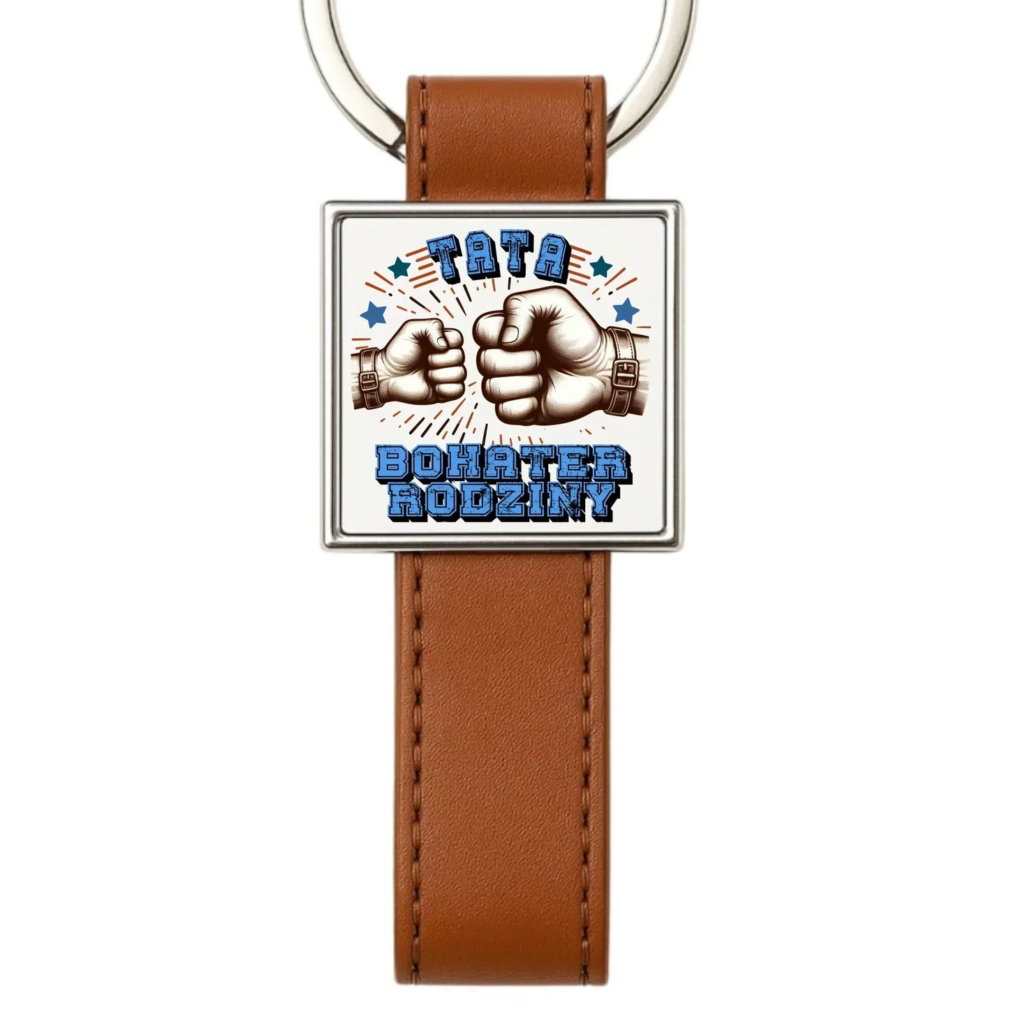 Tata bohater rodziny | Brelok dla taty DT45 - StoryCups.pl