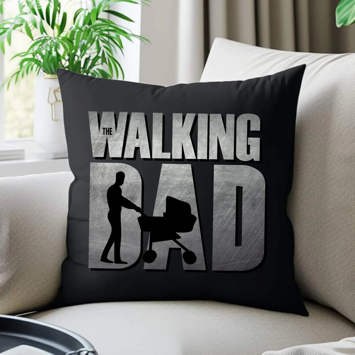 The Walking Dad | Poduszka dekoracyjna dla taty DT46 - StoryCups.pl