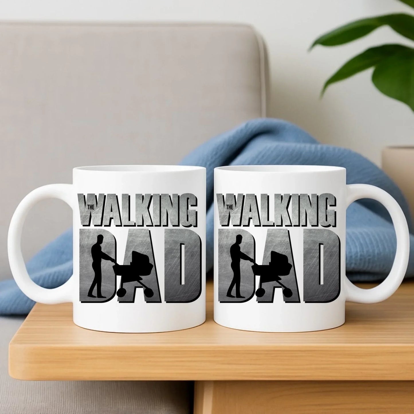 The Walking Dad | Zestaw poduszka i kubek dla taty DT46 - StoryCups.pl