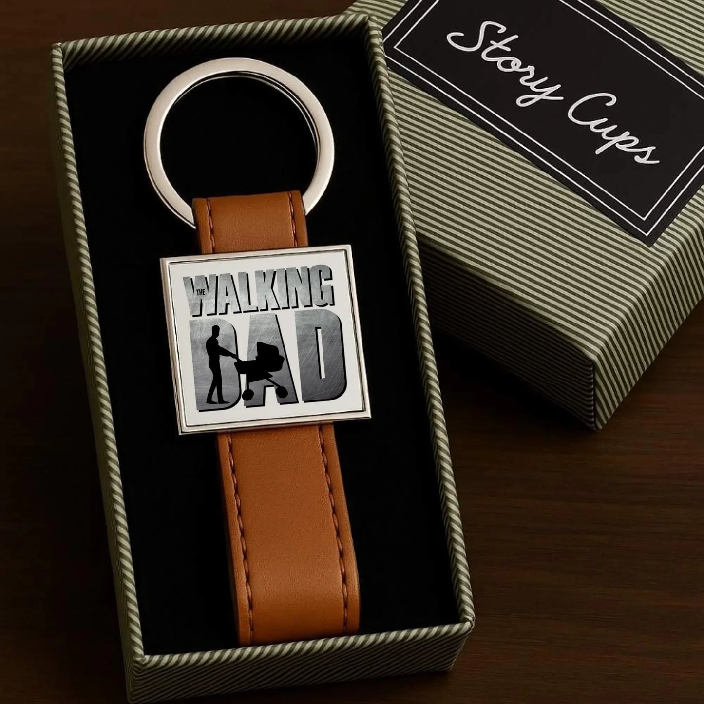 The Walking Dad | Brelok dla taty DT46 - StoryCups.pl