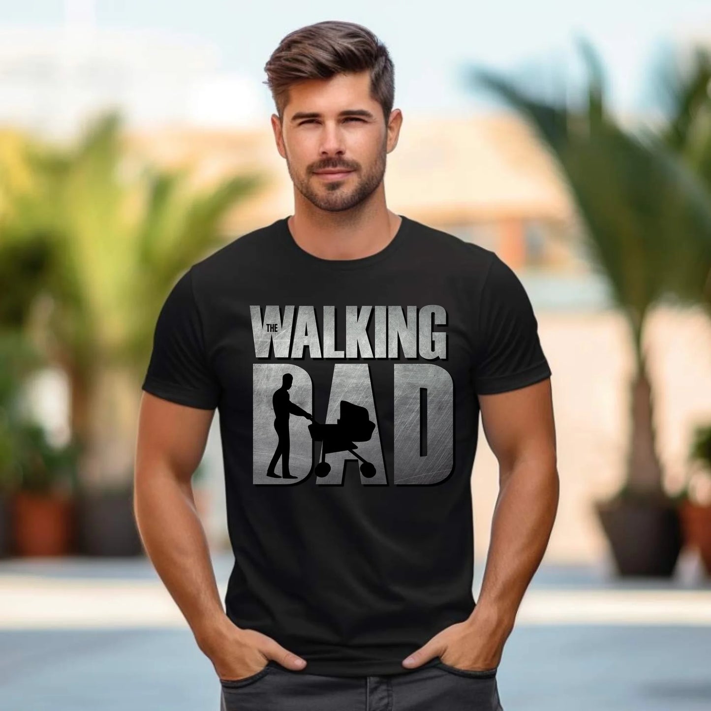 Personalizowana koszulka dla taty – T-shirt z nadrukiem prezent dla taty na Dzień Ojca, urodziny