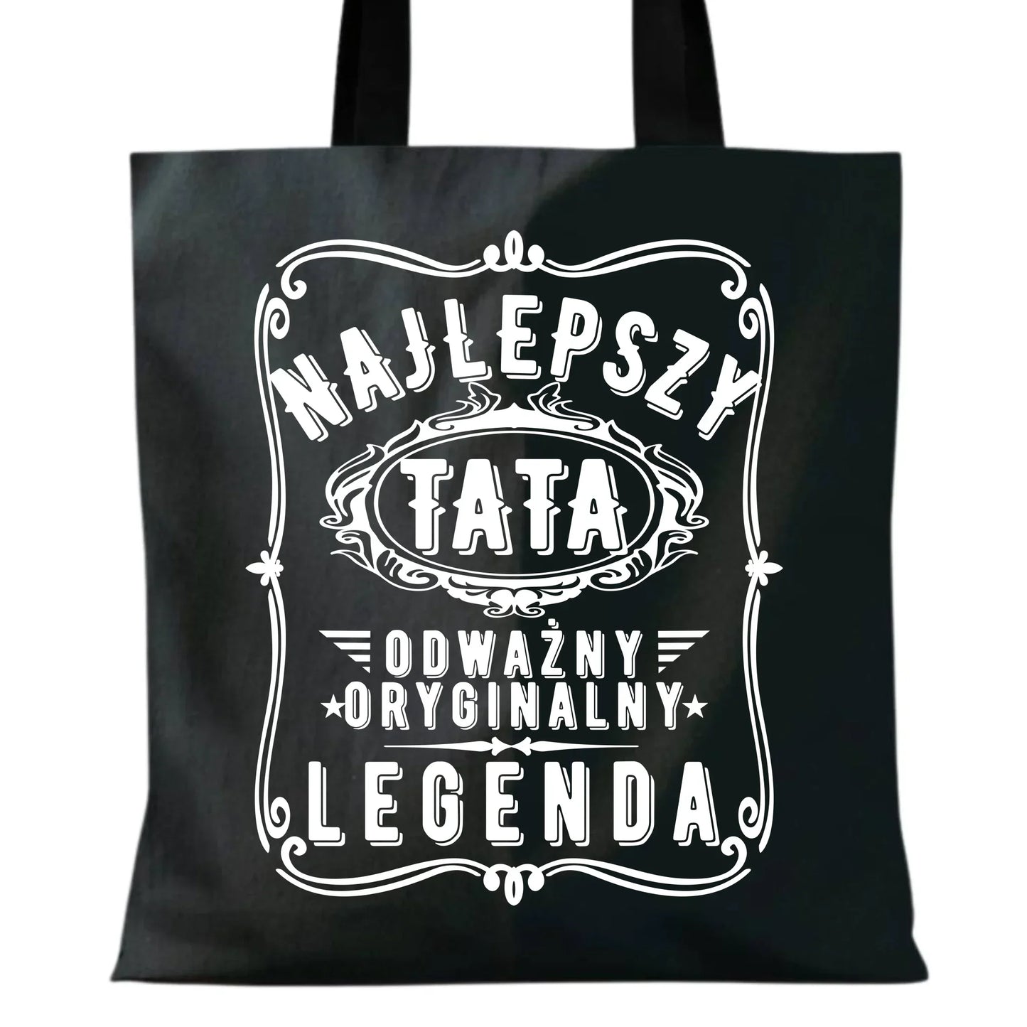 Najlepszy tata legenda | Torba z nadrukiem dla taty DT47 - StoryCups.pl