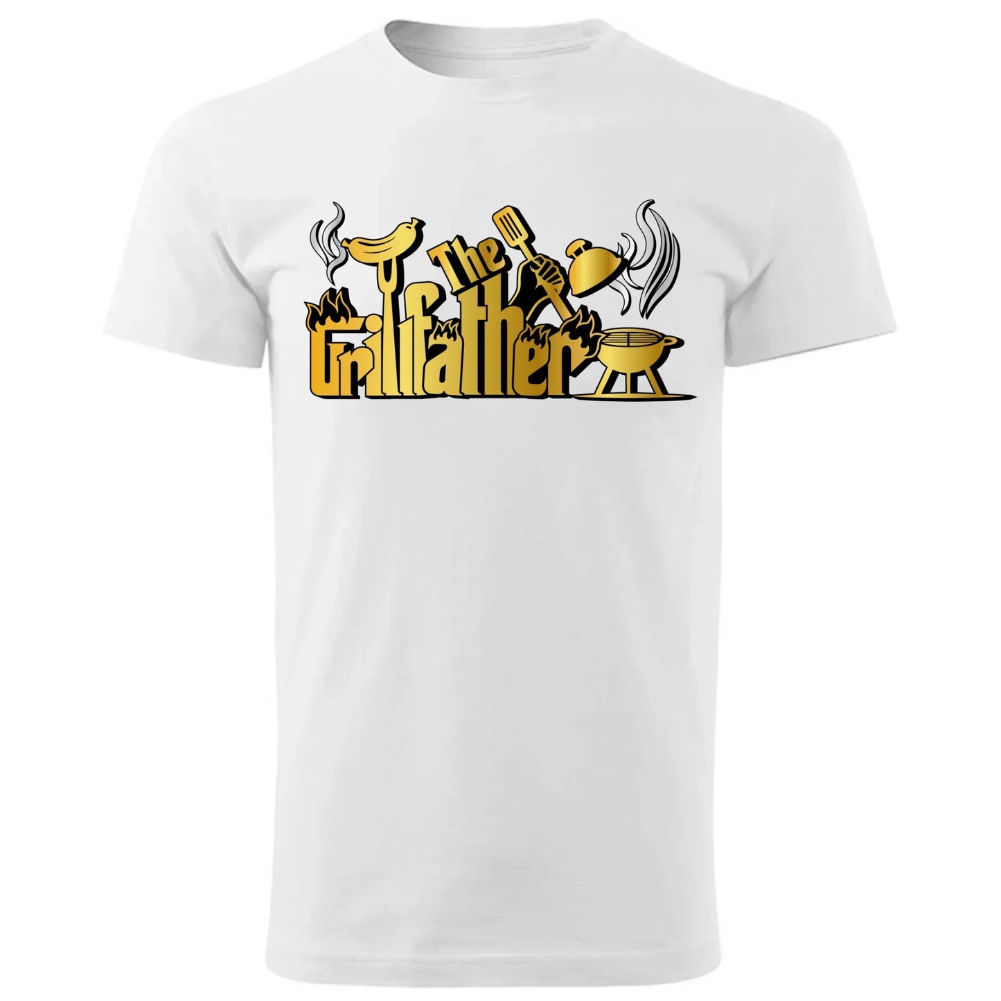 The Grillfather | Koszulka męska dla taty DT49 - StoryCups.pl