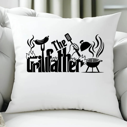 The Grillfather | Poduszka dla taty DT49 - StoryCups.pl
