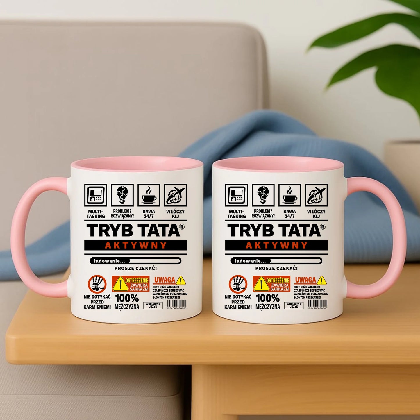 Personalizowany kubek dla taty na prezent Dzień Ojca Święta Urodziny
