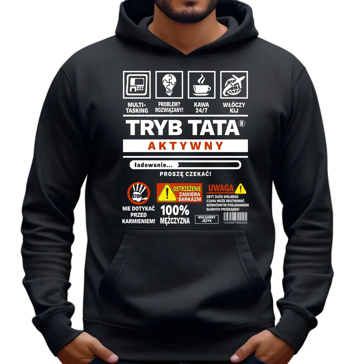 Bluza z kapturem dla taty prezent na DZIEŃ OJCA