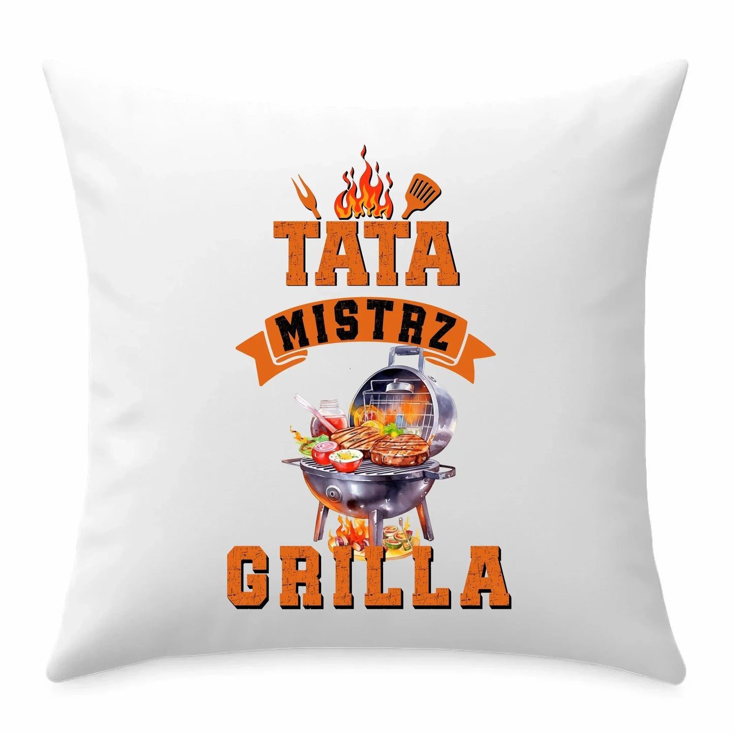 Mistrz Grilla | Poduszka dla taty DT53 - StoryCups.pl