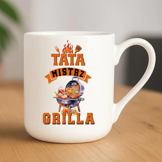 Mistrz Grilla | Kubek elegant prezent dla taty DT53 - StoryCups.pl