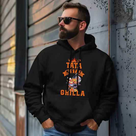 Mistrz Grilla | Bluza męska z kapturem dla taty DT53 - StoryCups.pl