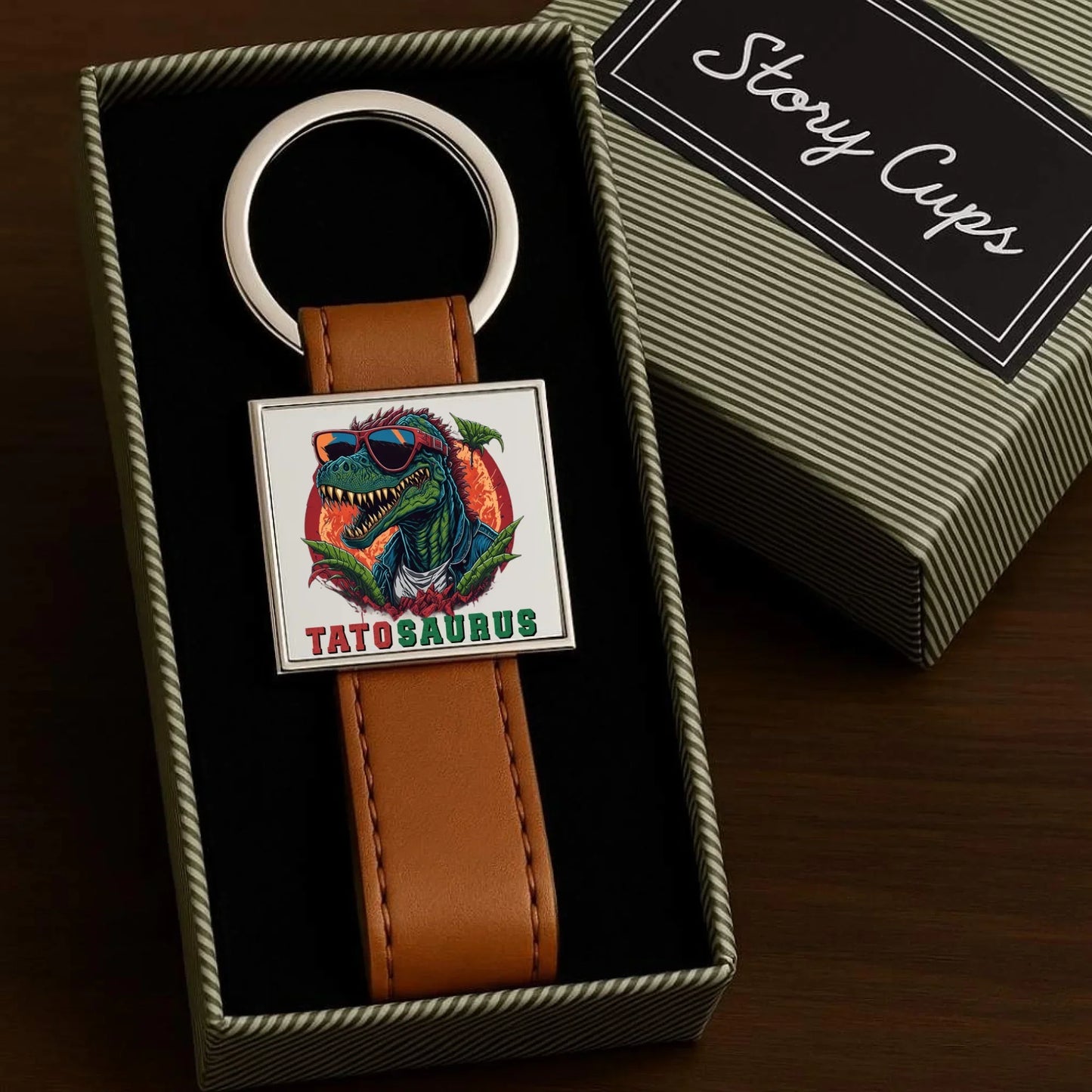 Tatosaurus | Brelok dla taty DT54 - StoryCups.pl