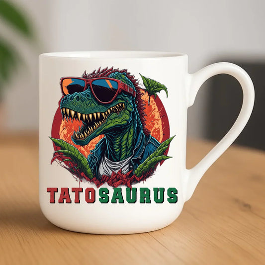 Tatosaurus | Kubek elegant z nadrukiem dla taty DT54 - StoryCups.pl