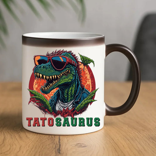 Tatosaurus | Kubek magiczny prezent dla taty DT54 - StoryCups.pl