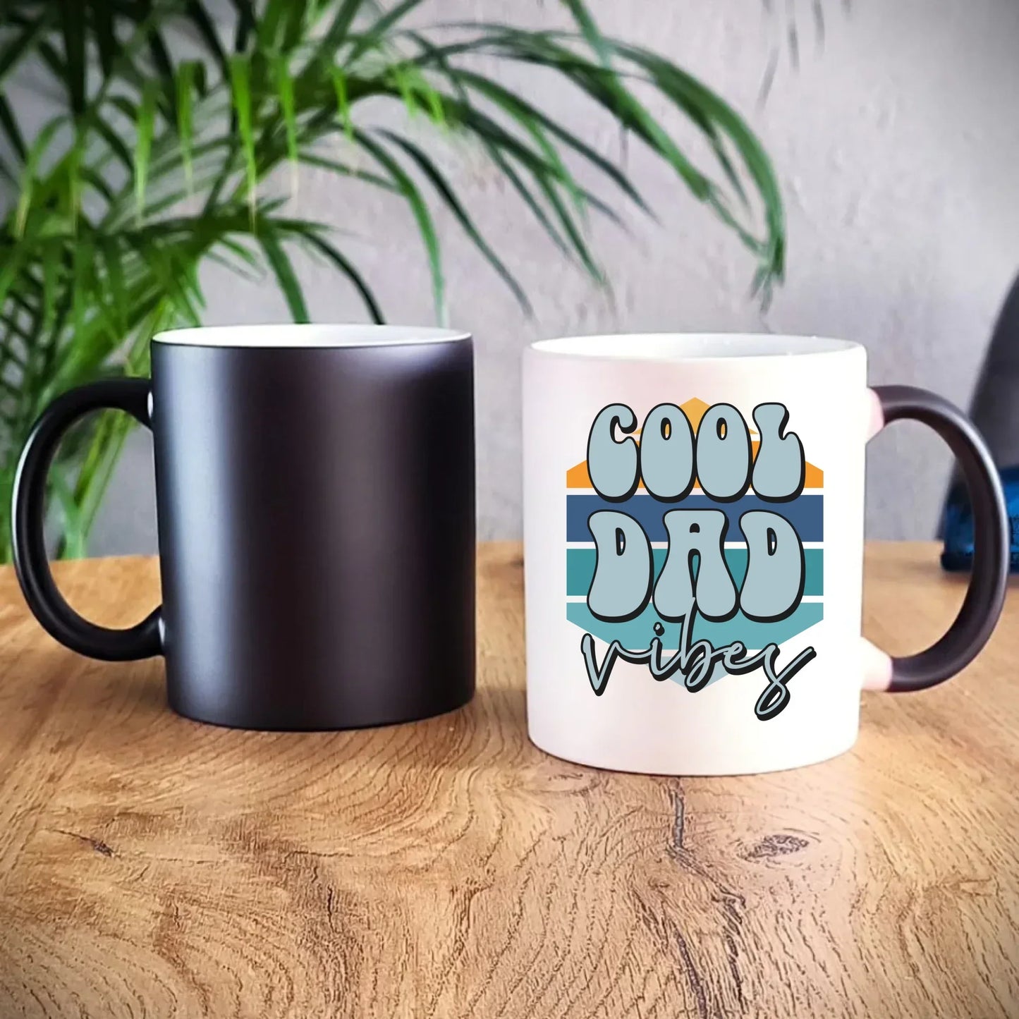 Cool Dad Vibes | Kubek magiczny z nadrukiem DT56 - StoryCups.pl