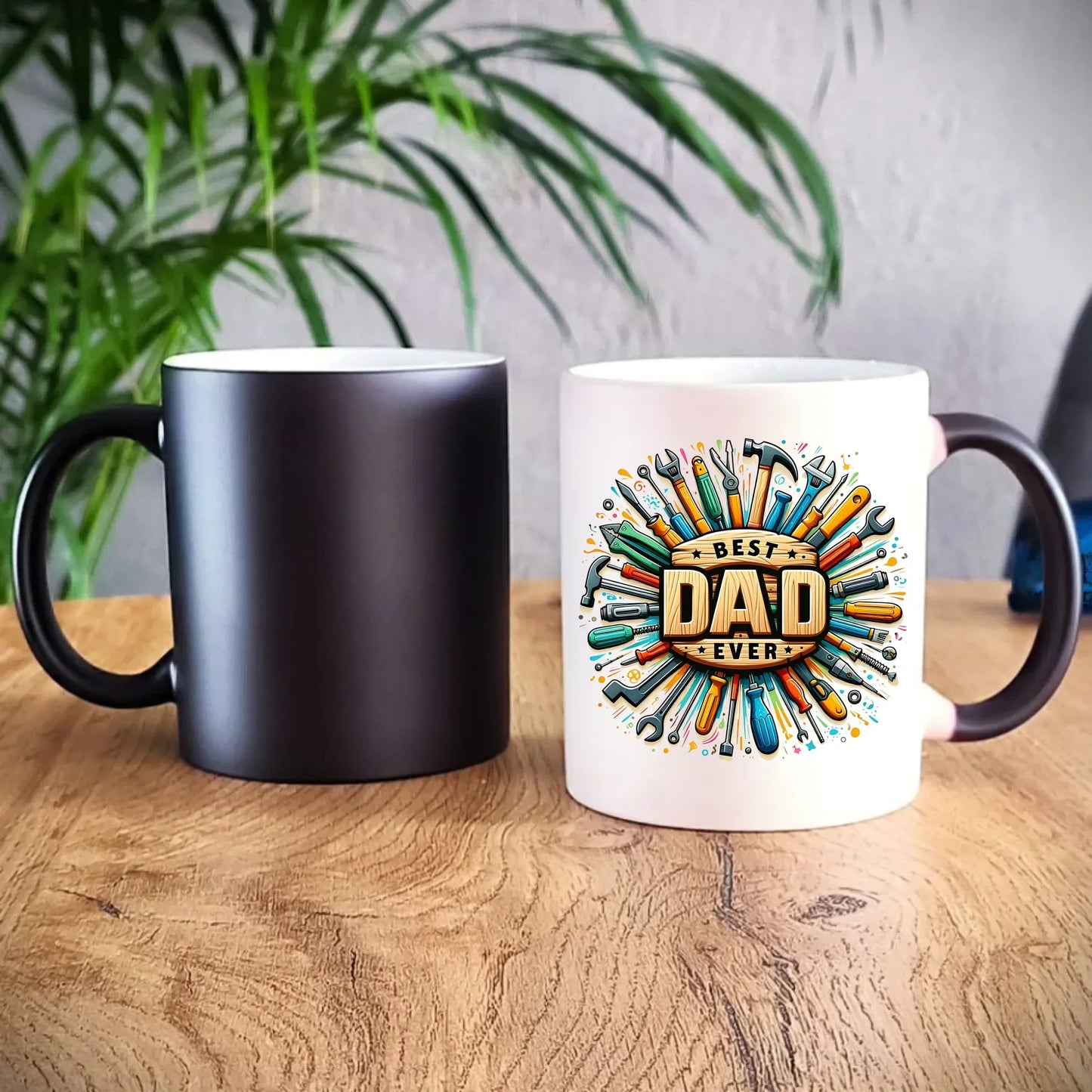 Best Dad Ever | Kubek magiczny z nadrukiem dla taty DT57 - StoryCups.pl
