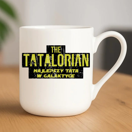 Tatalorian najlepszy tata w galaktyce | Kubek elegant na prezent DT59 - StoryCups.pl