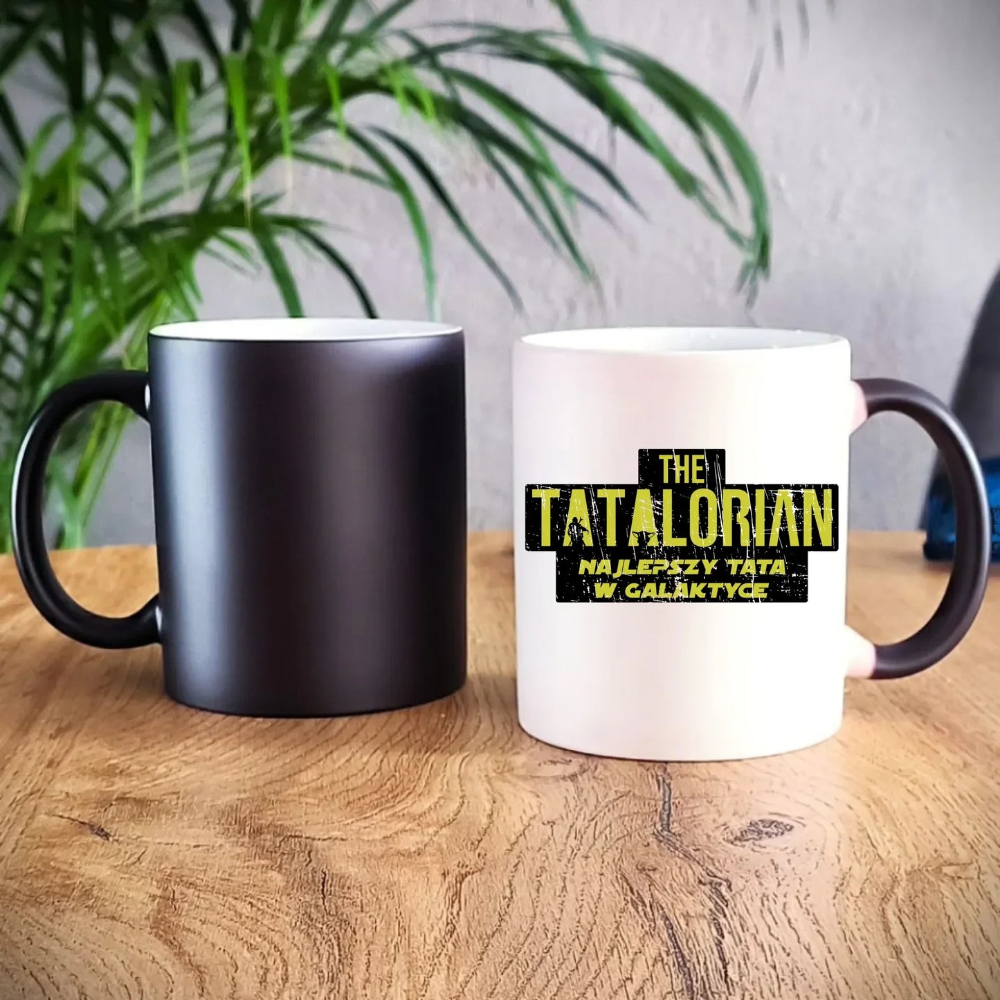 Tatalorian najlepszy tata w galaktyce | Kubek magiczny na prezent DT59 - StoryCups.pl