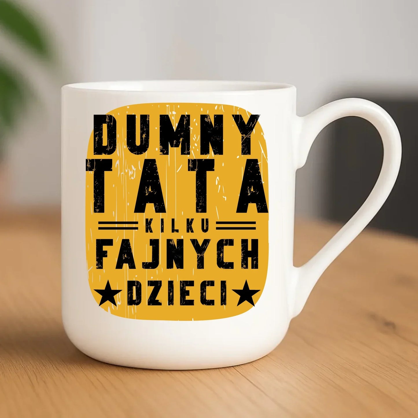 Dumny tata kilku fajnych dzieci | Kubek elegant dla taty DT60 - StoryCups.pl
