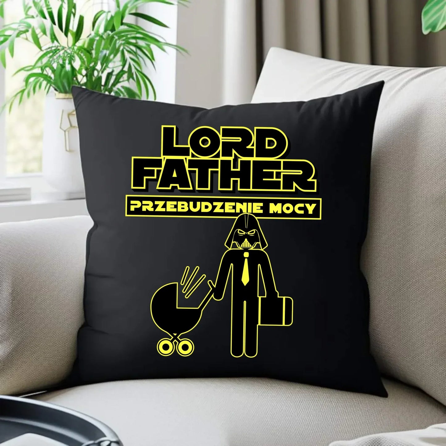 Lord Father przebudzenie mocy | Poduszka dekoracyjna dla taty DT64 - StoryCups.pl