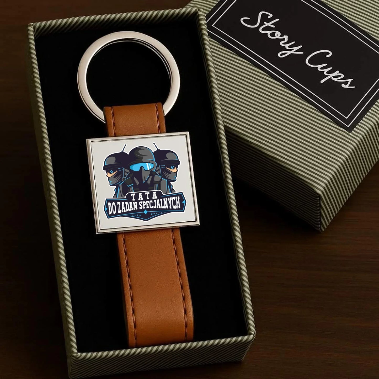 Tata do zadań specjalnych | Brelok dla taty DT66 - StoryCups.pl