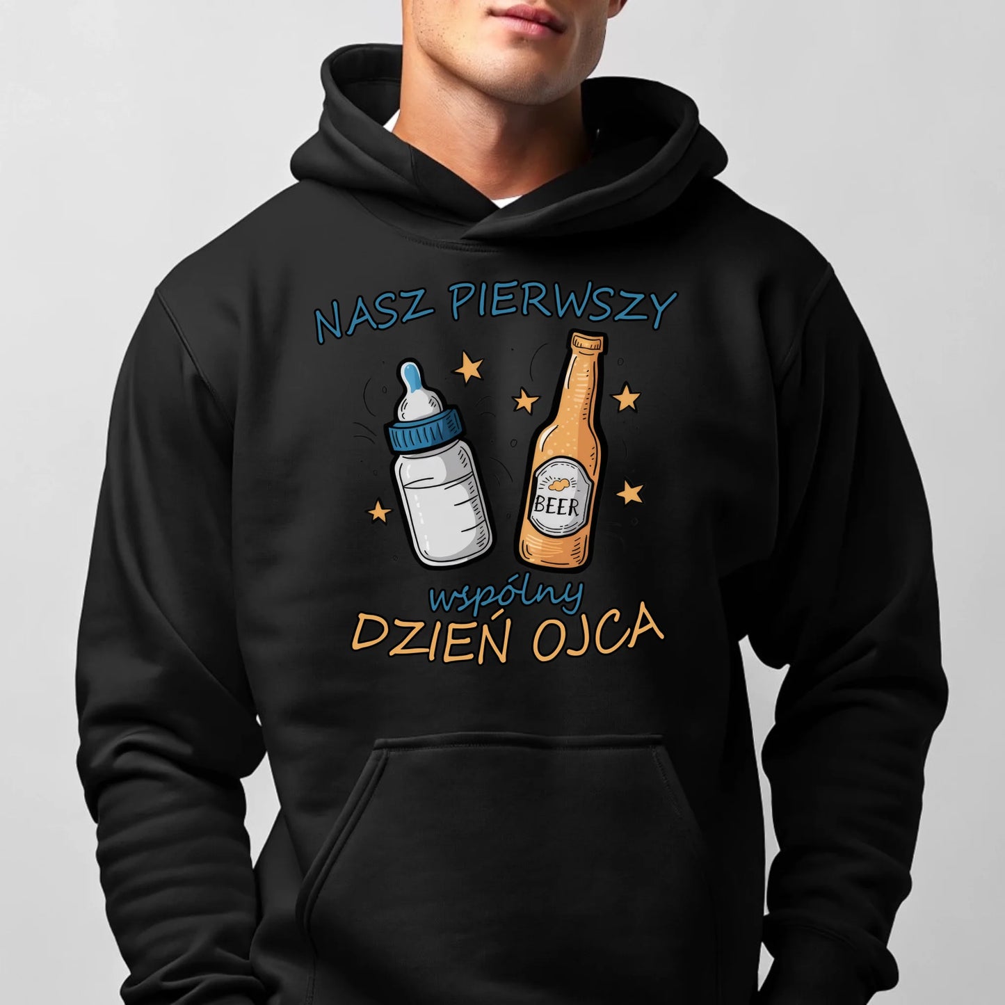 Męska bluza z nadrukiem prezent dla taty Dzień Ojca Urodziny