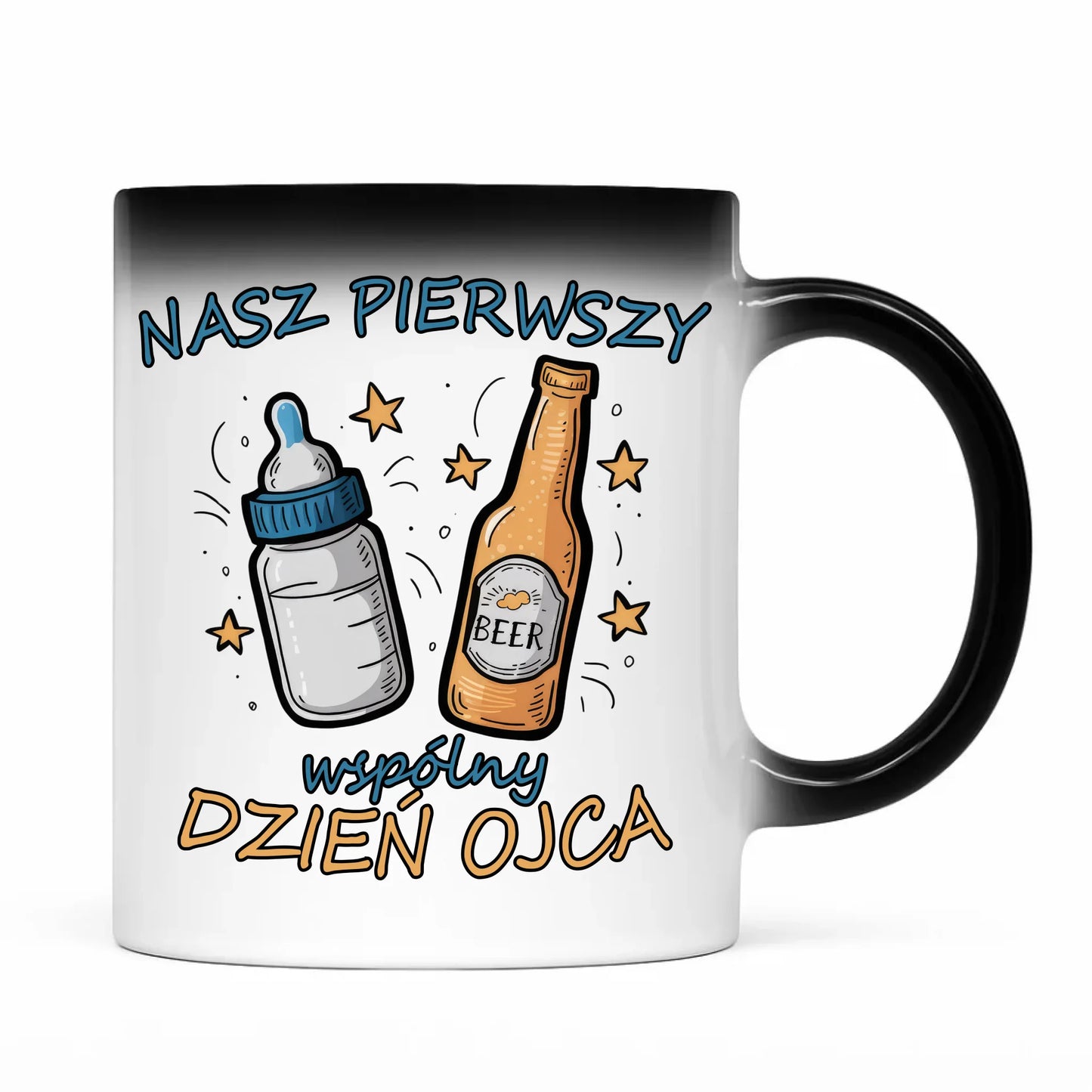 Magiczny kubek dla taty prezent na Dzień Ojca urodziny imieniny
