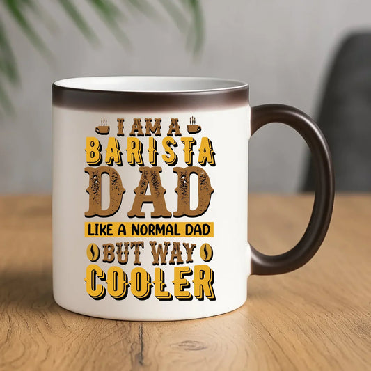 Barista | Kubek magiczny z nadrukiem dla taty DT69 - StoryCups.pl