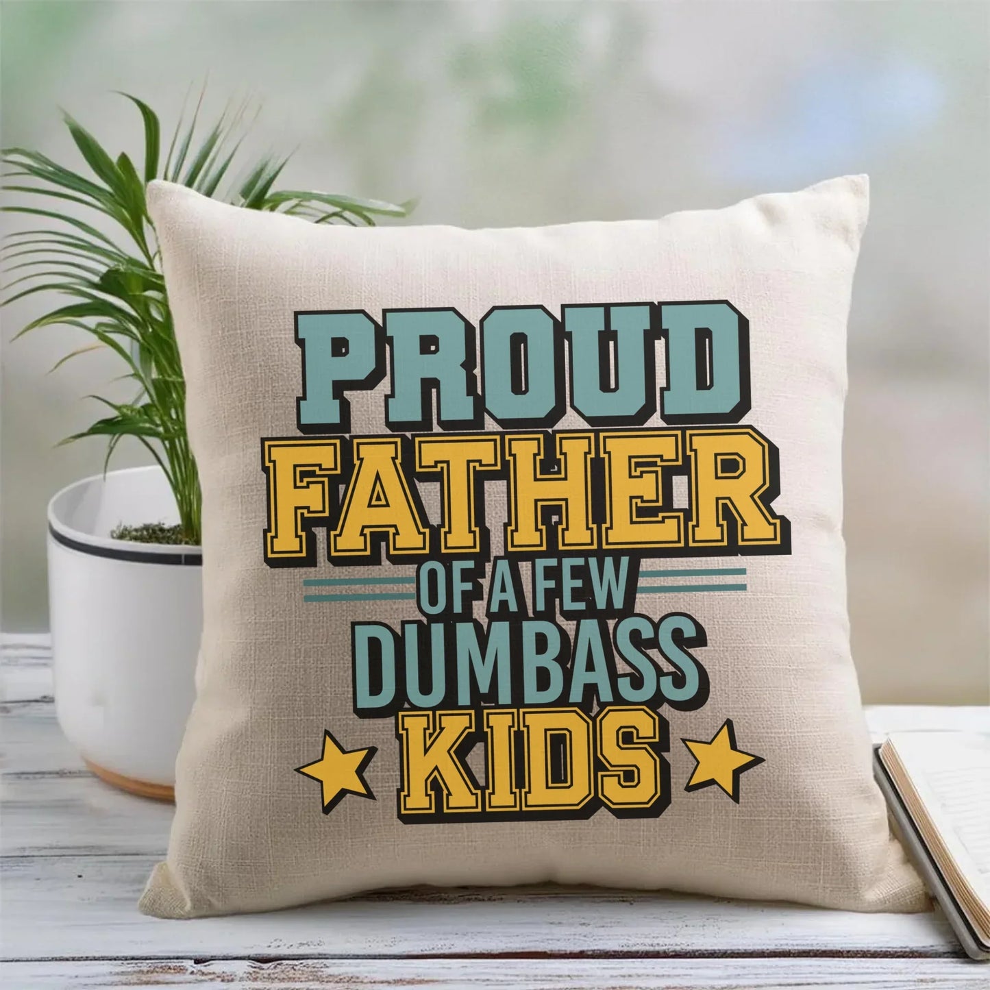 Proud father | Poduszka dla taty DT70 - StoryCups.pl