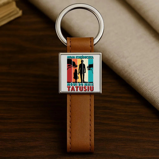 Moja księżniczka mówi do mnie Tatusiu | Brelok dla taty DT75 - StoryCups.pl