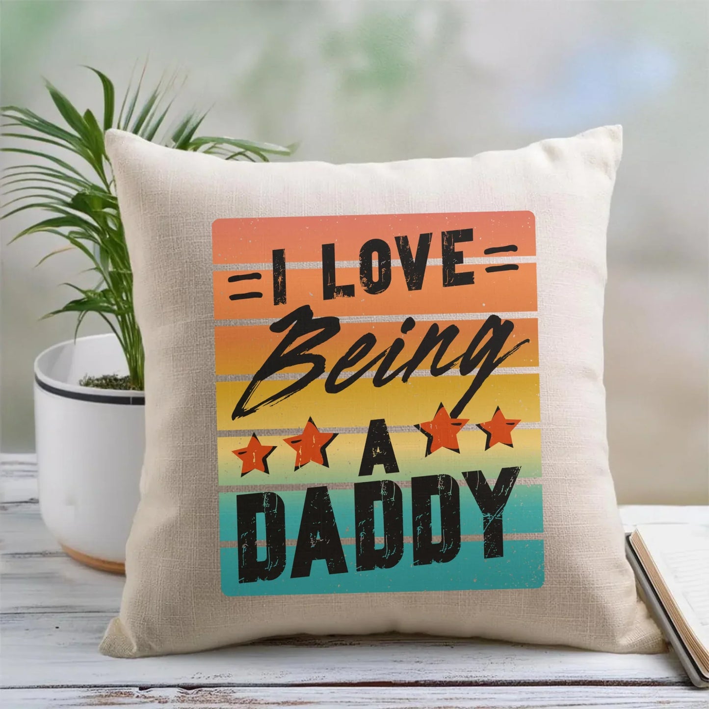 I love being a daddy | Poduszka dla taty DT76 - StoryCups.pl