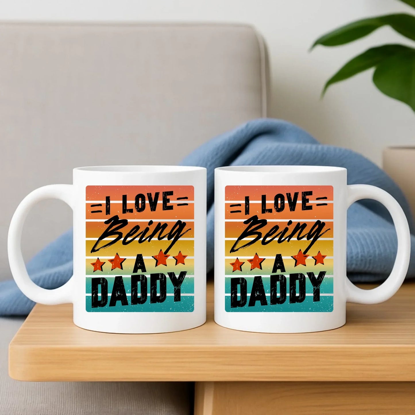 I love being a daddy | Zestaw poduszka i kubek dla taty DT76 - StoryCups.pl