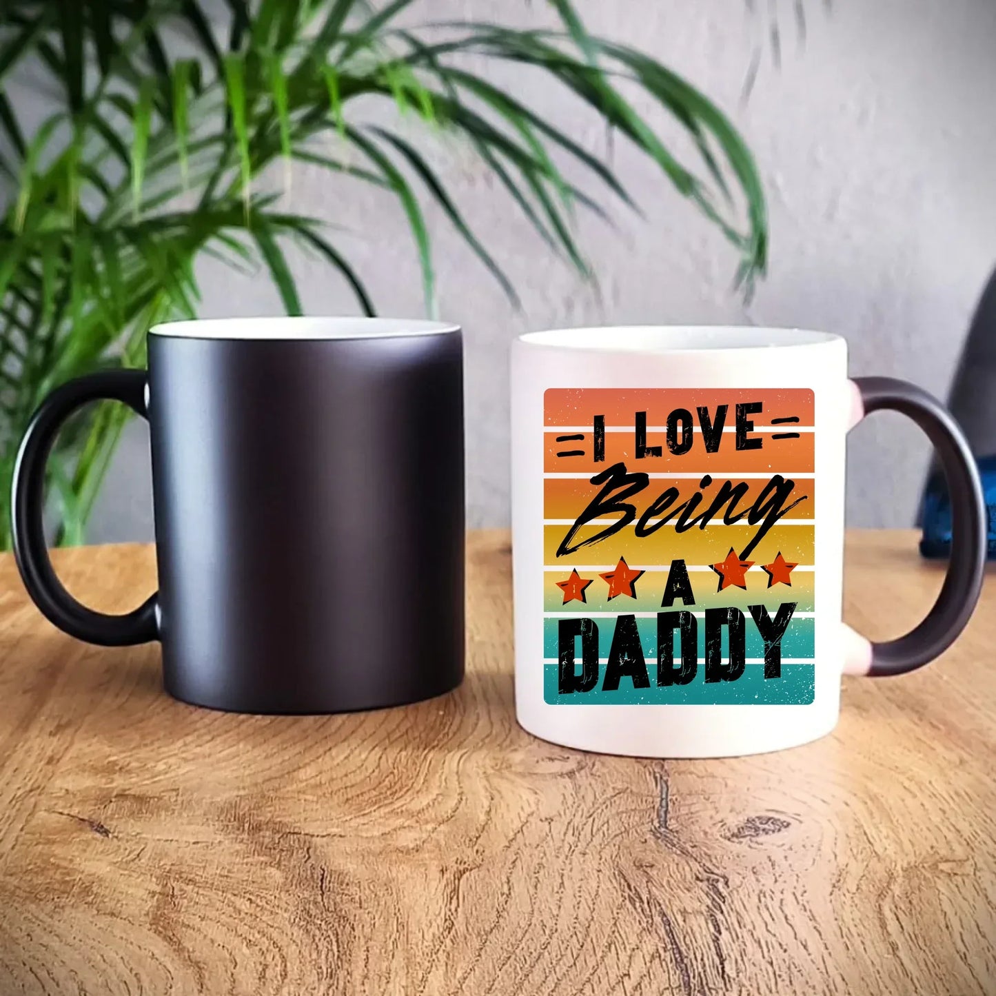 I love being a daddy | Kubek magiczny z napisem dla taty DT76 - StoryCups.pl