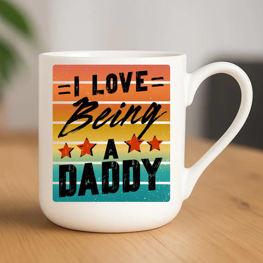 I love being a daddy | Kubek elegant z napisem dla taty DT76 - StoryCups.pl
