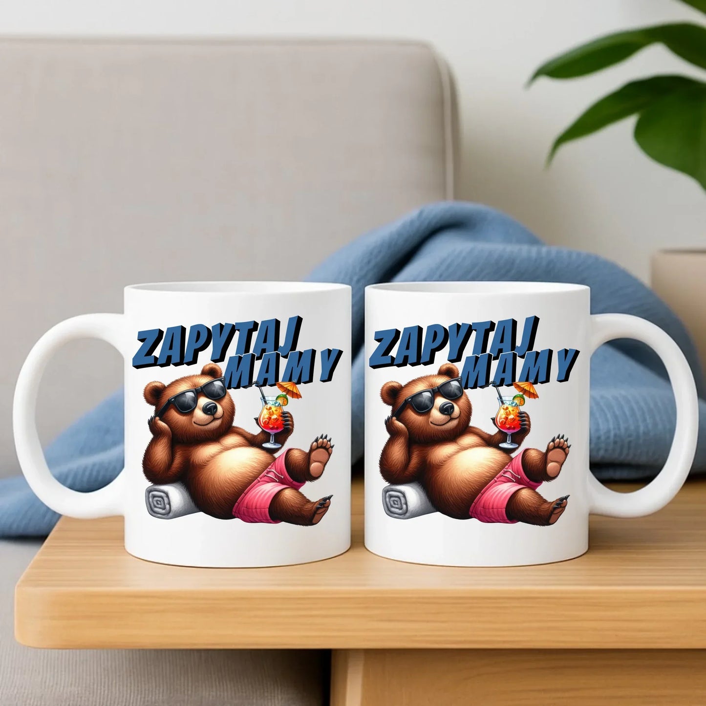 Zapytaj mamy | Zestaw poduszka i kubek dla taty DT77 - StoryCups.pl