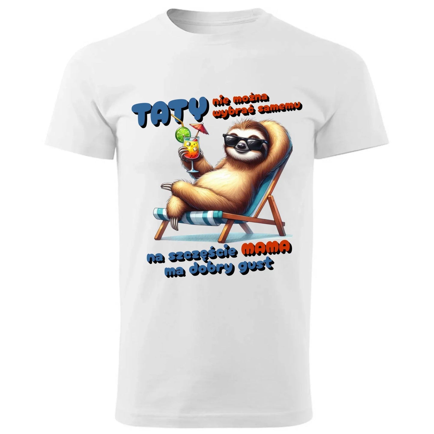 Mama ma dobry gust | Koszulka męska dla taty DT78 - StoryCups.pl
