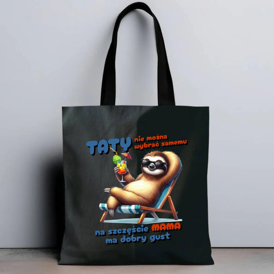 Mama ma dobry gust | Torba dla taty DT78 - StoryCups.pl