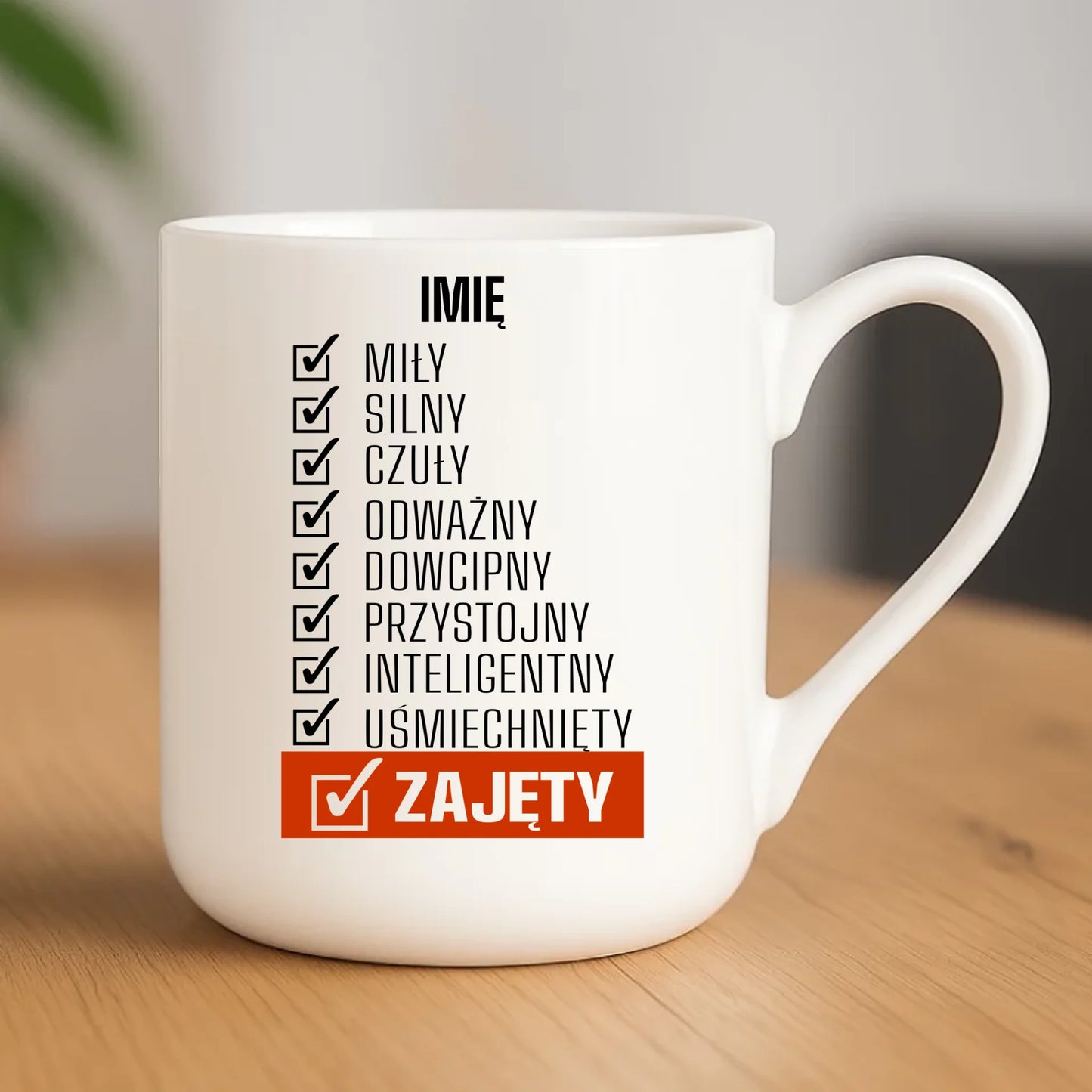 Śmieszny kubek dla chłopaka - prezent na Dzień Chłopaka