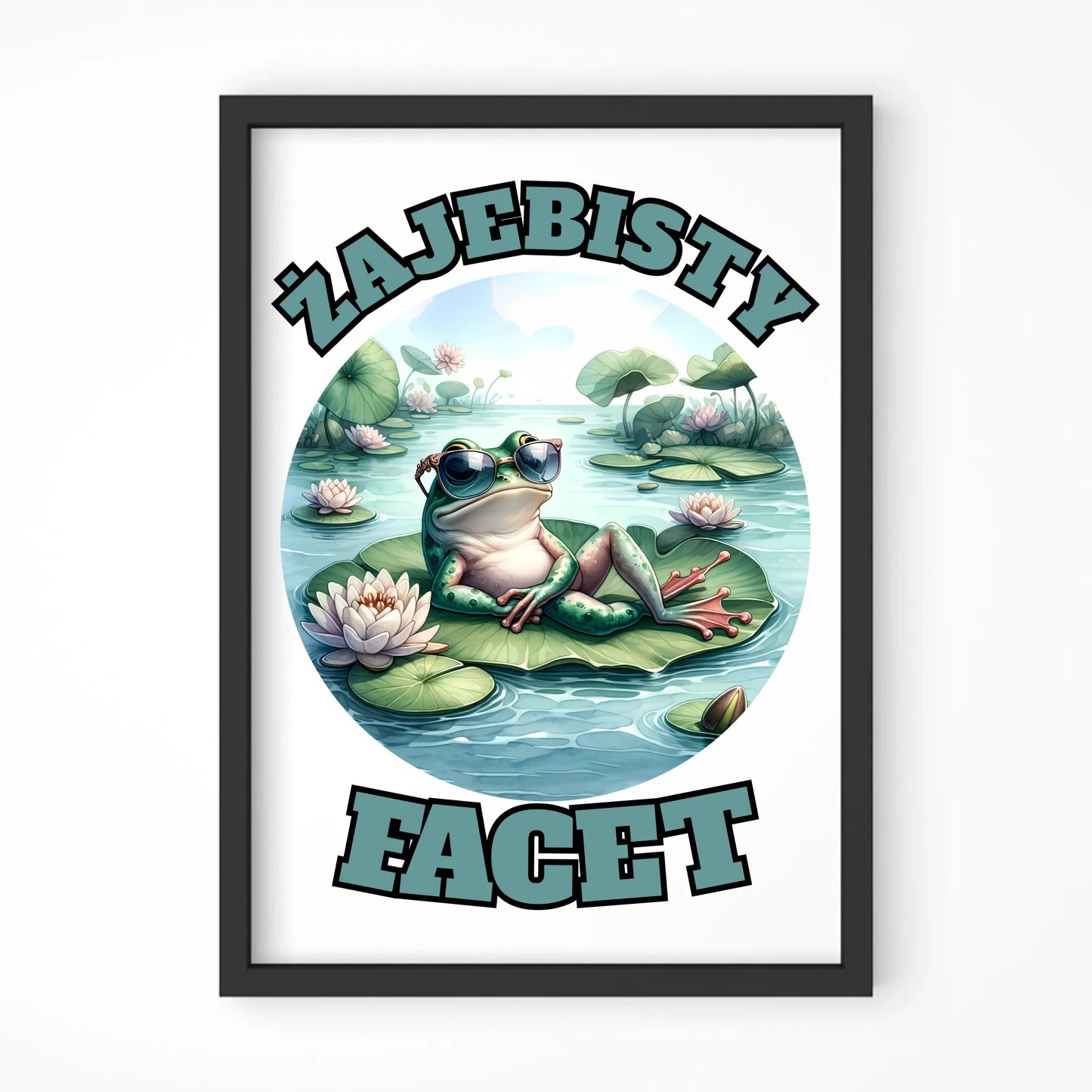 Plakat w ramie na Dzień Chłopaka