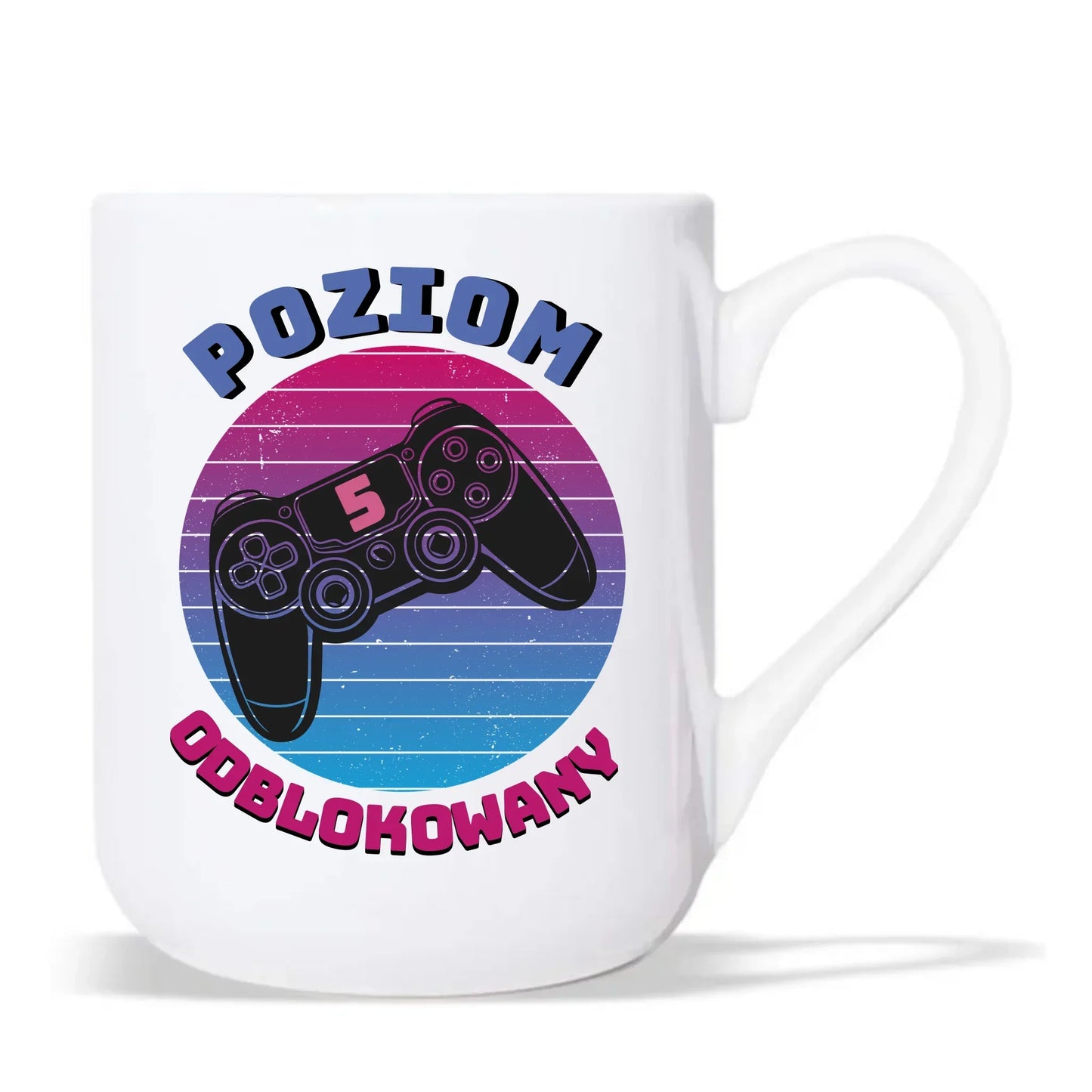 Kubek elegant dla dziewczynki powrót do szkoły Poziom odblokowany SZ02 - StoryCups.pl