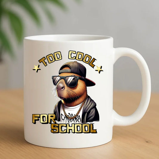 Kubek z kapibarą do szkoły Too cool SZ06 - StoryCups.pl