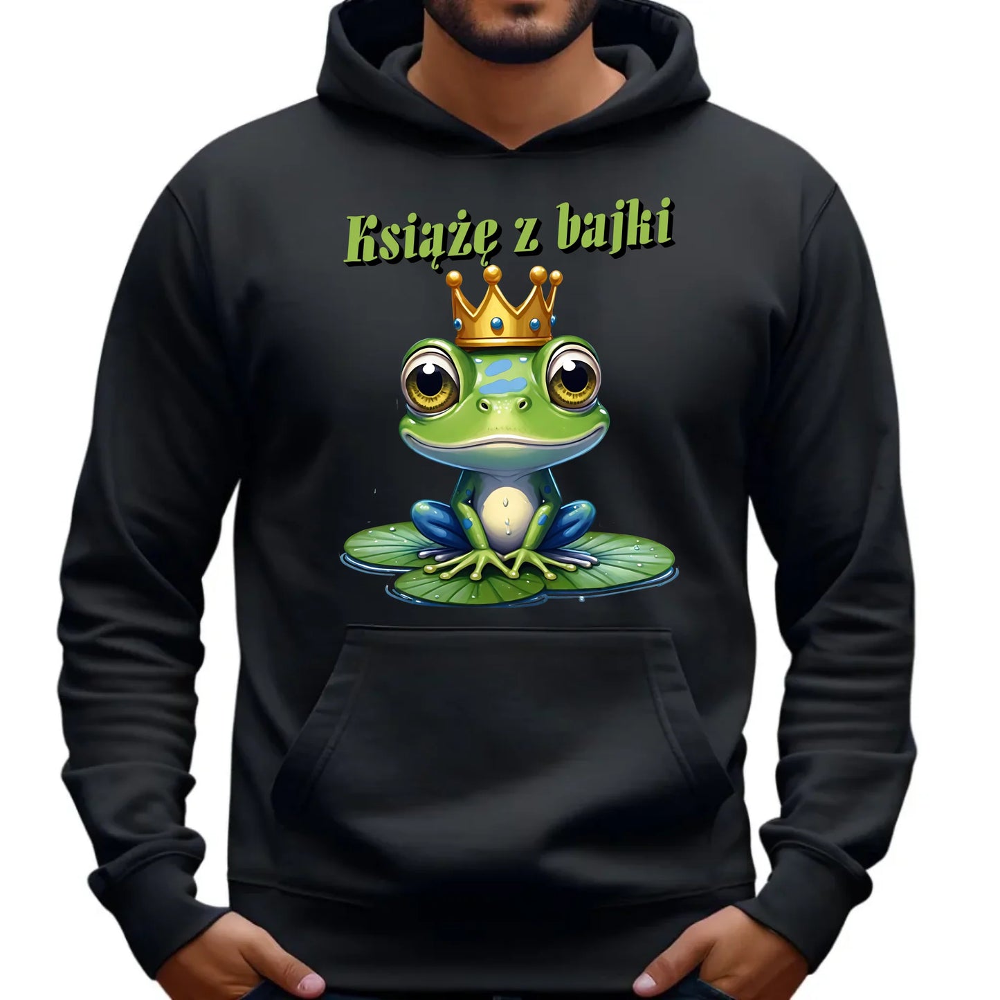 Bluza z kapturem i nadrukiem na Dzień Chłopaka