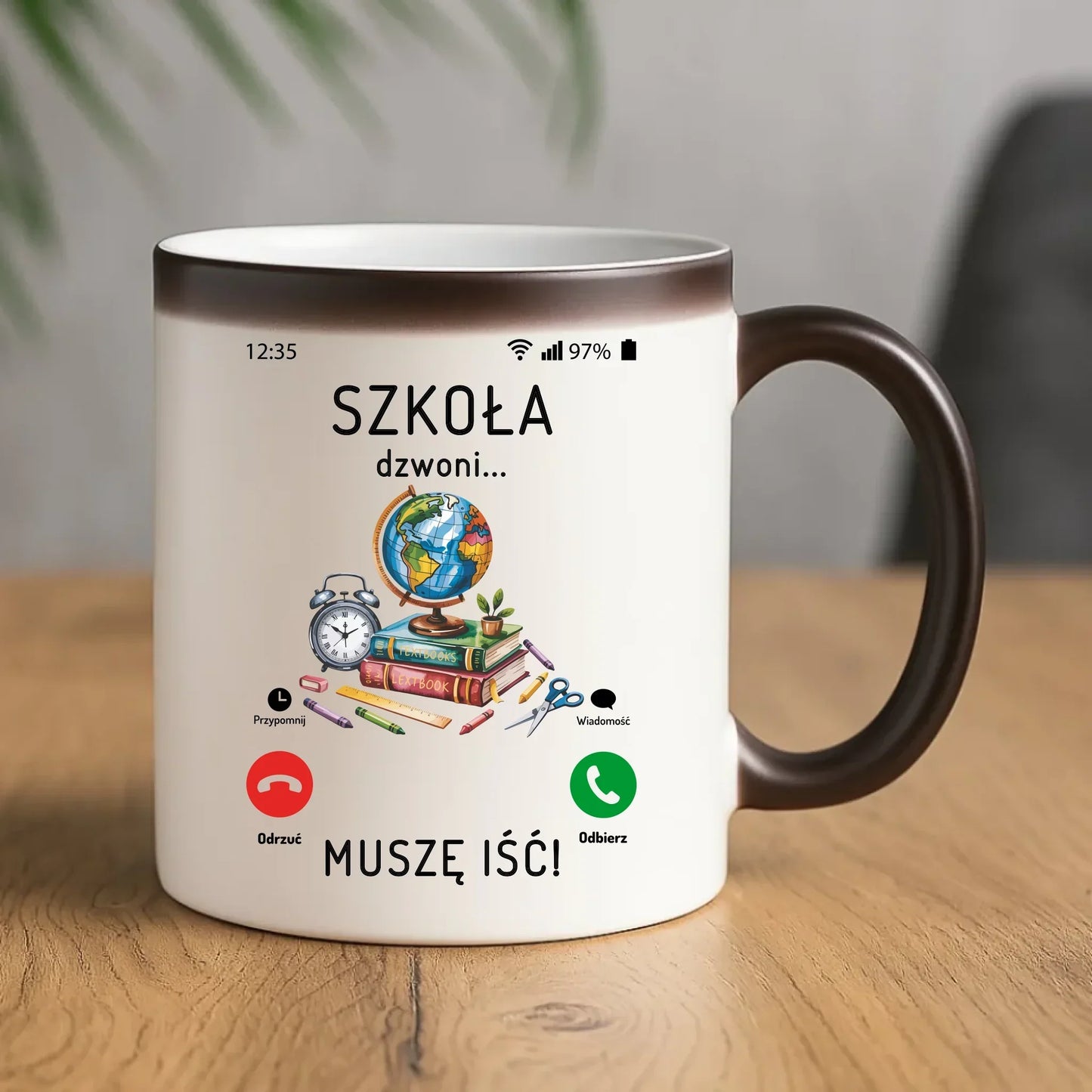 Kubek magiczny dla ucznia – prezent na rozpoczęcie szkoły POWRÓT DO SZKOŁY PRZEDSZKOLA