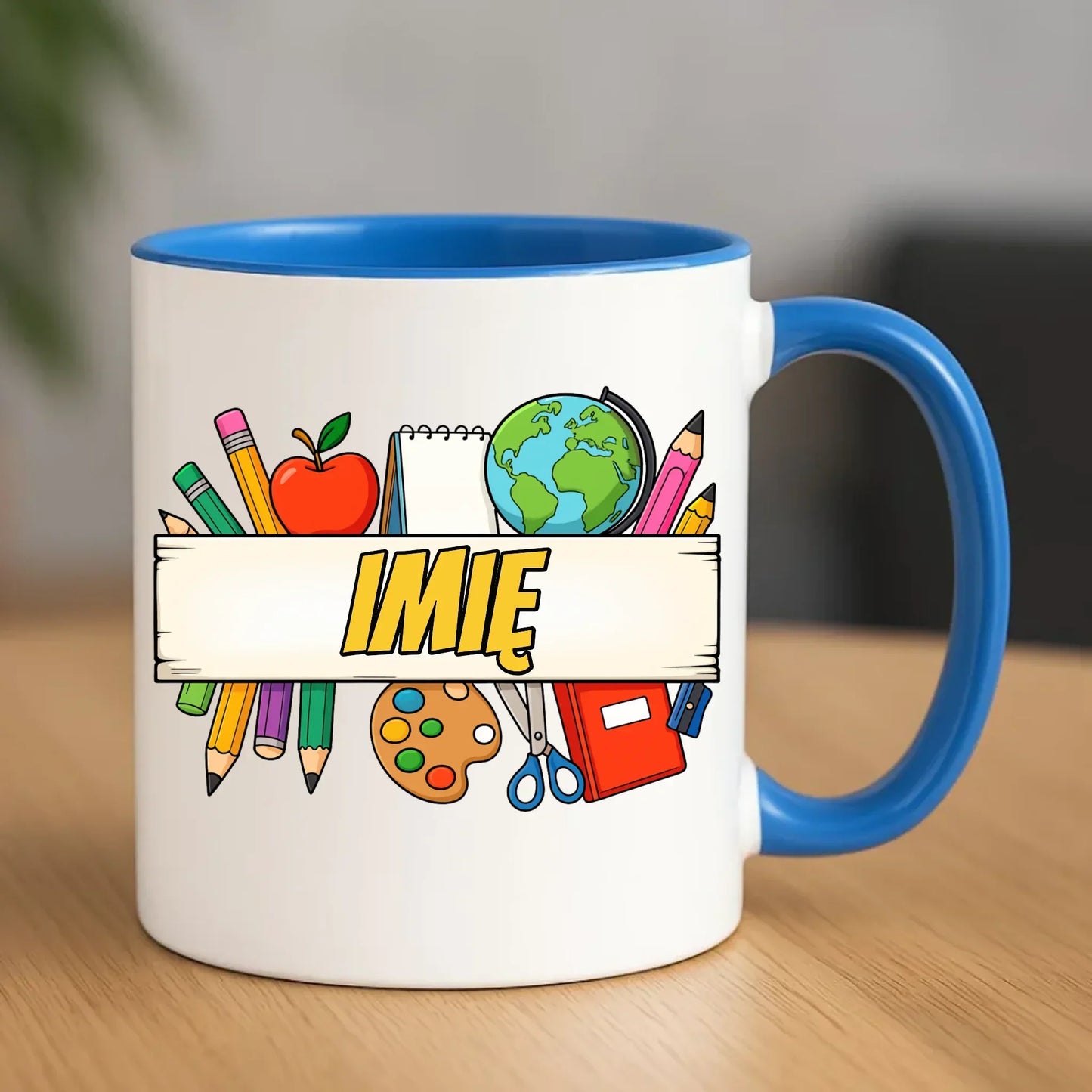 Kubek szkolny z imieniem SZ10 - StoryCups.pl