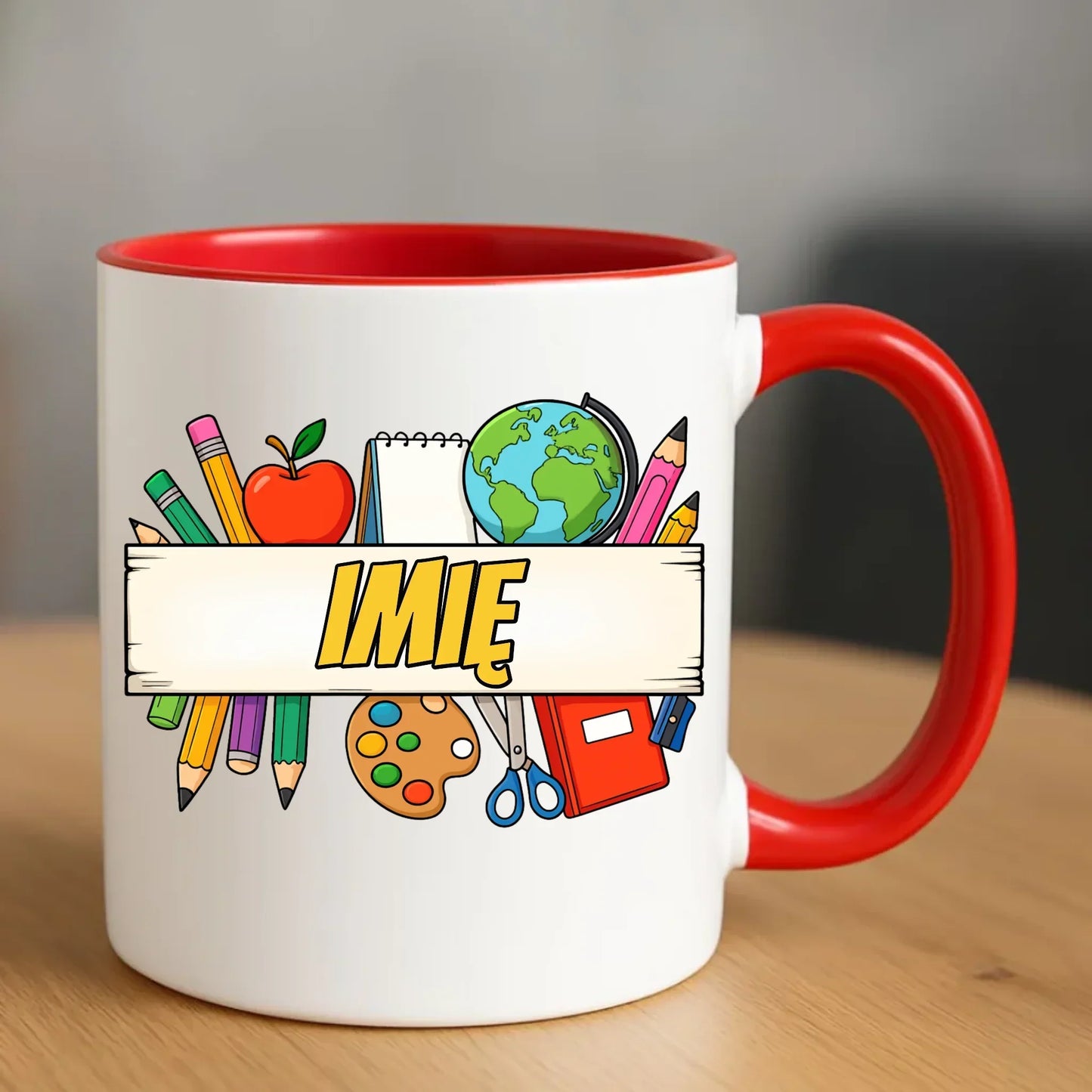 Kubek szkolny z imieniem SZ10 - StoryCups.pl
